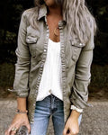 R&B | Klassische Jeans Jacke Damen