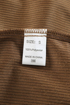 Cordjacke Mit Aztekenmuster