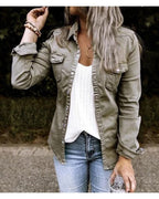 R&B | Klassische Jeans Jacke Damen