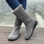 R&B | Verstärkte Samt Mittelrohr Schnee Stiefel