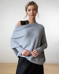 R&B | Asymmetrisch drapierter Pullover