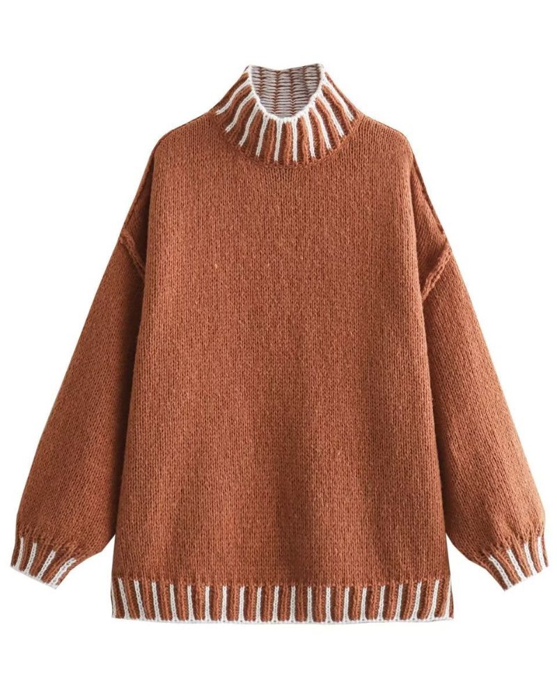 R&B | Strickjacken Revers Pullover