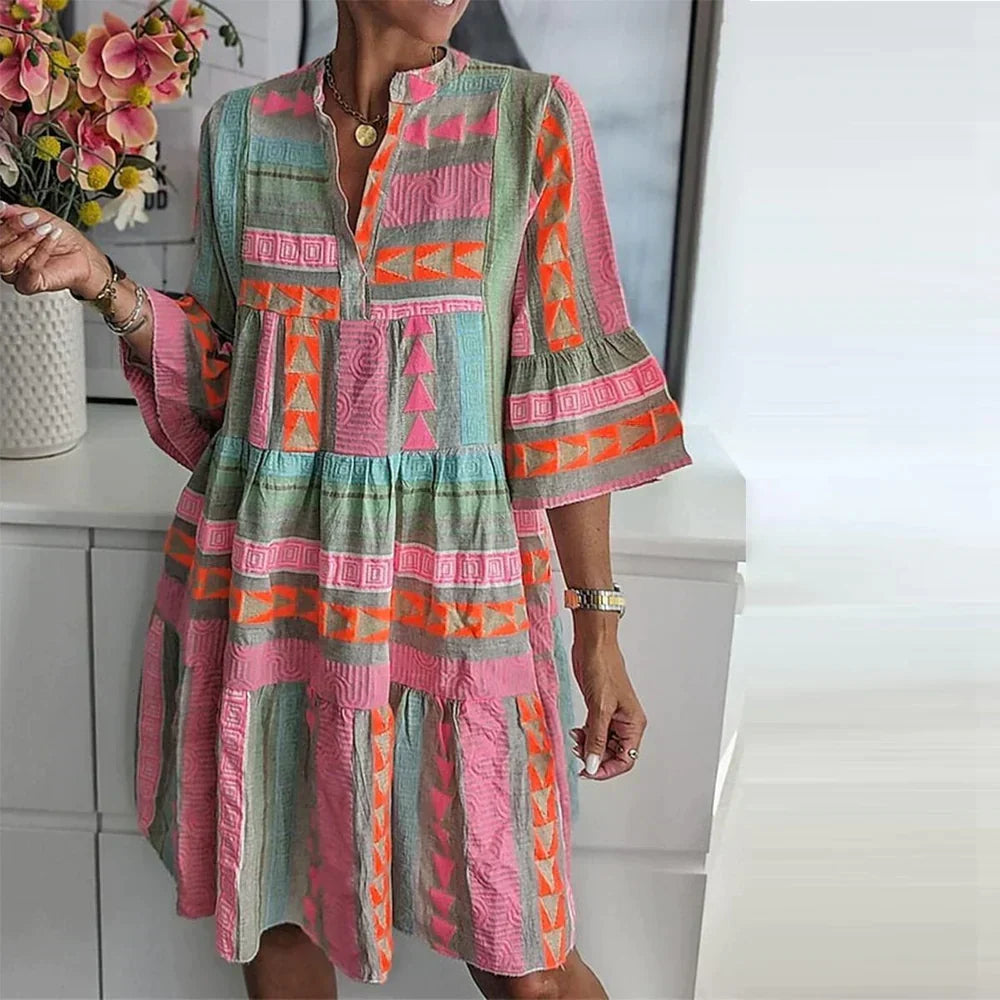 R&B | Casual Loose Retro Kleid