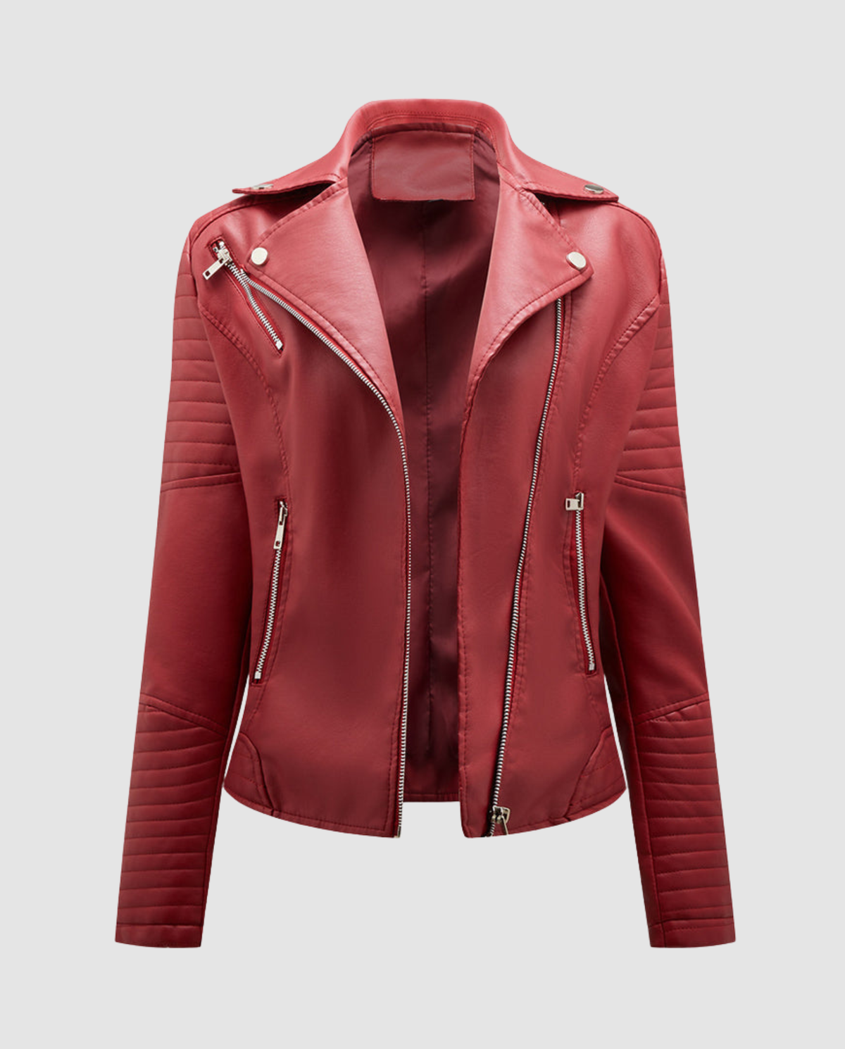Elegante Kunstlederjacke Damen | R&B