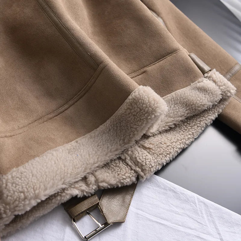 R&B | Wildleder Winterjacke - Warm & Stilvoll