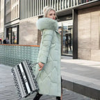 R&B | Fell Trenchcoat Weiß Schick und Warm