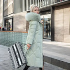 Juliana | Stylischer Mantel mit Kunstfell