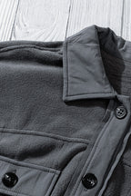 R&B | Casual Fleece Shirtjacke Weich und Warm Perfekt für Den Alltag