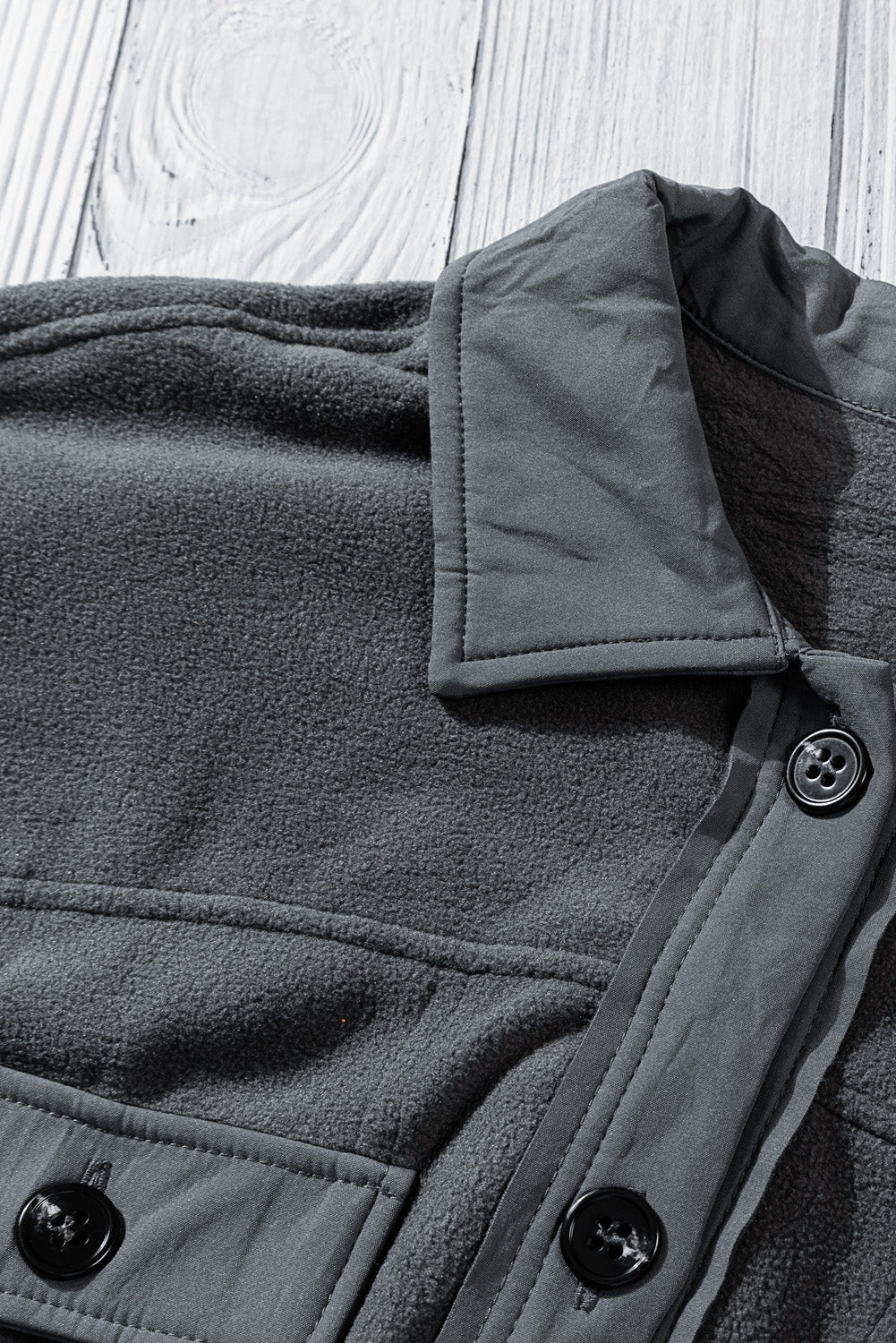 R&B | Casual Fleece Shirtjacke Weich und Warm Perfekt für Den Alltag