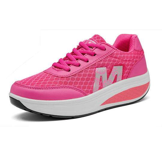 Damen-Plateauschuhe aus Mesh R&B R&B