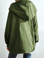 R&B | Lässiger Sport Kapuzenzipper Pullover