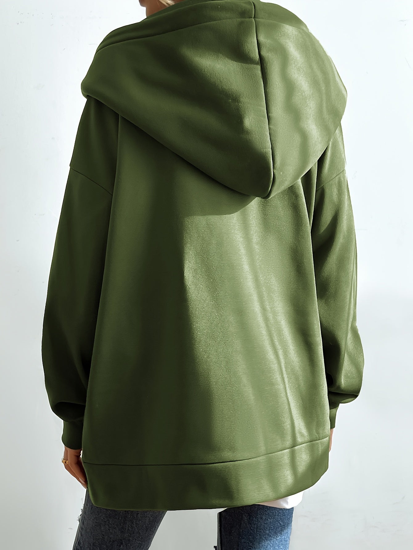 R&B | Lässiger Sport Kapuzenzipper Pullover
