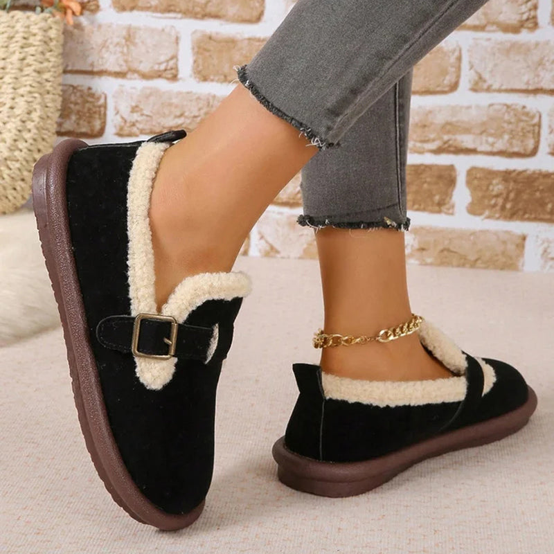 Warme und bequeme flache Schuhe R&B