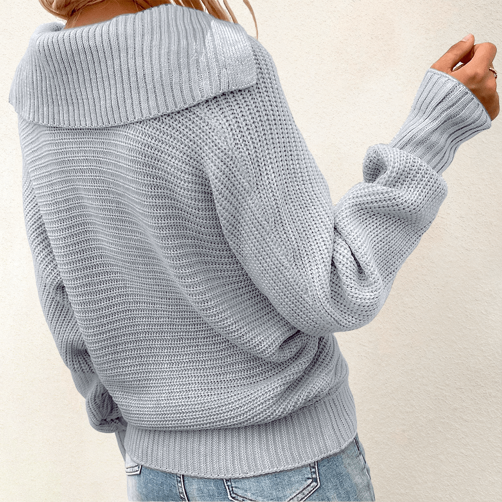 R&B | Kuscheliger Pullover aus Rippenstrick