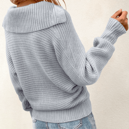 R&B | Kuscheliger Pullover aus Rippenstrick