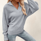 R&B | Kuscheliger Pullover aus Rippenstrick