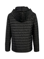 R&B | Hüftlange Kapuzen-Licht-Steppjacke
