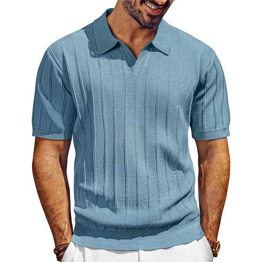 R&B | Mesh-Loch hohler Strickpullover