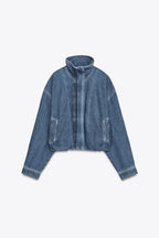 R&B | Klassische Vintage-Inspirierte Jeansjacke