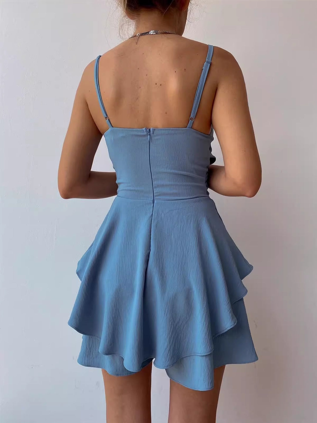 R&B | Frauen solide Farbe Strumpfhalter Taille Halfter unregelmäßigen Rock