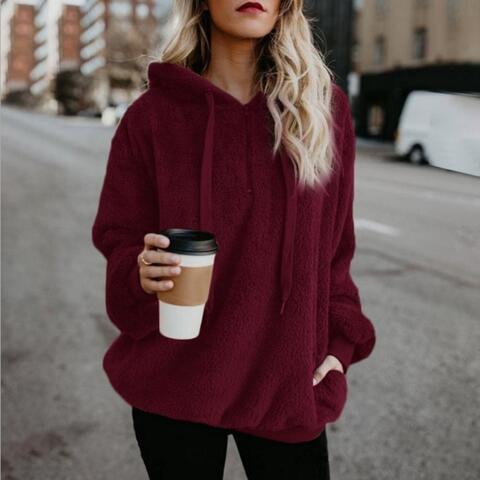 R&B | Warme Fluffy Hoodie