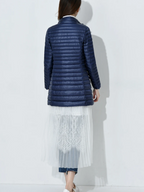 Damen Leichte Daunenjacke Tailliert