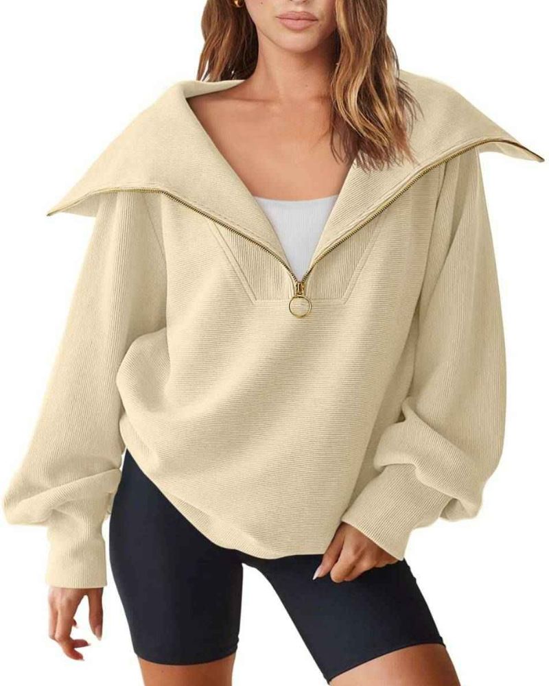R&B | Halbreißverschluss Vielseitiger Pullover