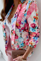 R&B | Freie und Echte Florale Revers Freizeitanzug Blazer