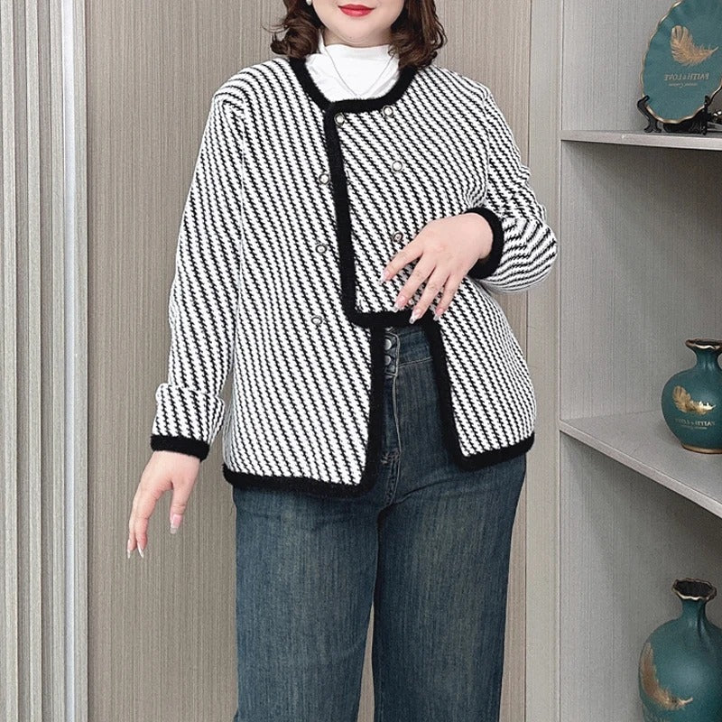 R&B | Elegante Bouclé-Jacke Damen
