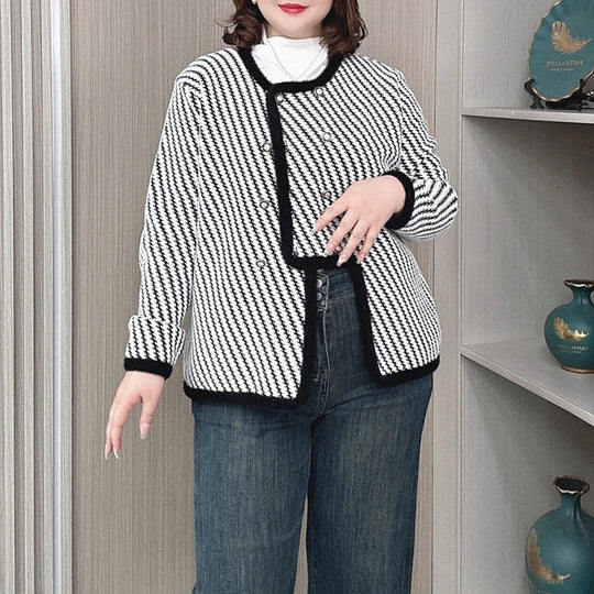 R&B | Elegante Bouclé-Jacke Damen