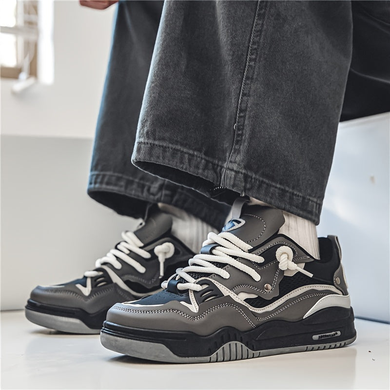 R&B | Herren Stilvolle Schnür Skate Sneaker Mit