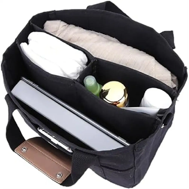 R&B | Canvas-Tasche mit Mehrfachfächern