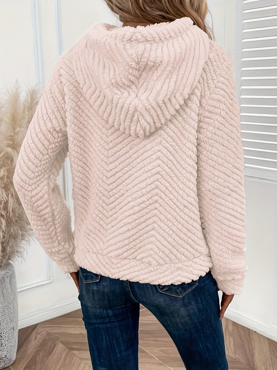 R&B | Weicher Kapuzenpullover Polyester Bequem und Trendy