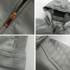 R&B | Damen abnehmbare Kapuzenjacke