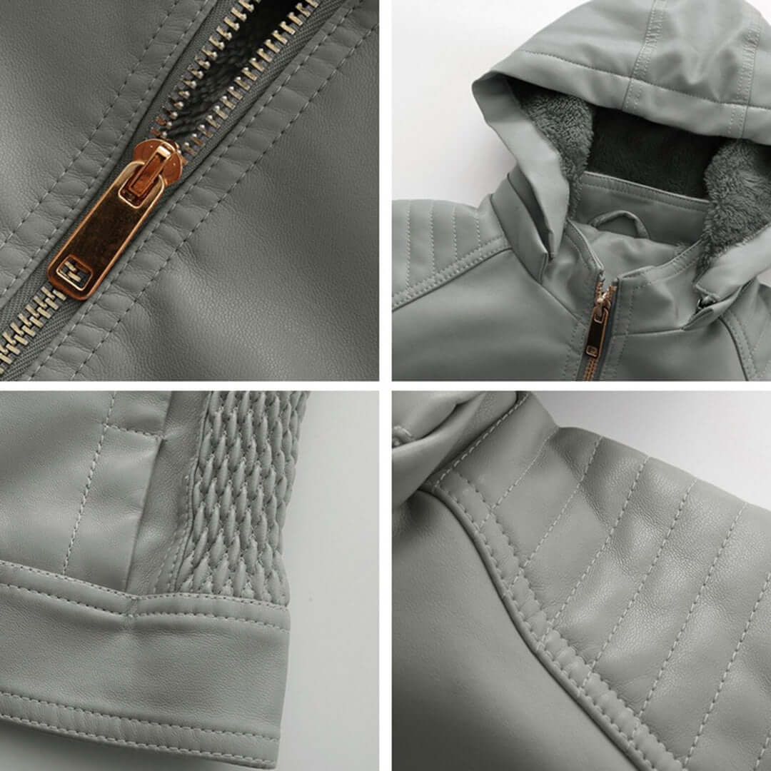 R&B | Damen abnehmbare Kapuzenjacke