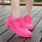 Damen Leinensneaker mit bequemer Luftpolsterung und rutschfester Sohle