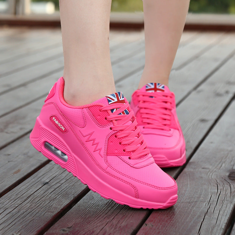 Damen Leinensneaker mit bequemer Luftpolsterung und rutschfester Sohle