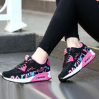 Damen Sportliche Sneakers mit gepolsterter Sohle und atmungsaktivem Obermaterial
