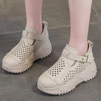 Atmungsaktive Sommer-Schuhe für Damen mit dicken Sohlen R&B R&B