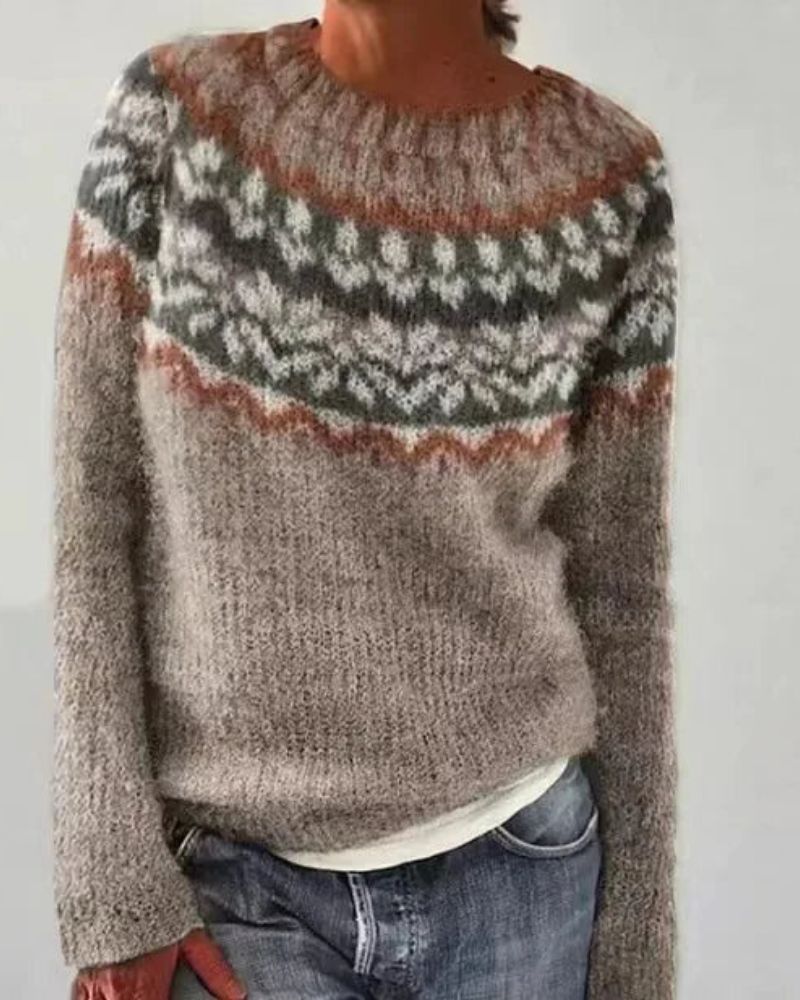 R&B | Stilvolle Gestrickte Strickjacke