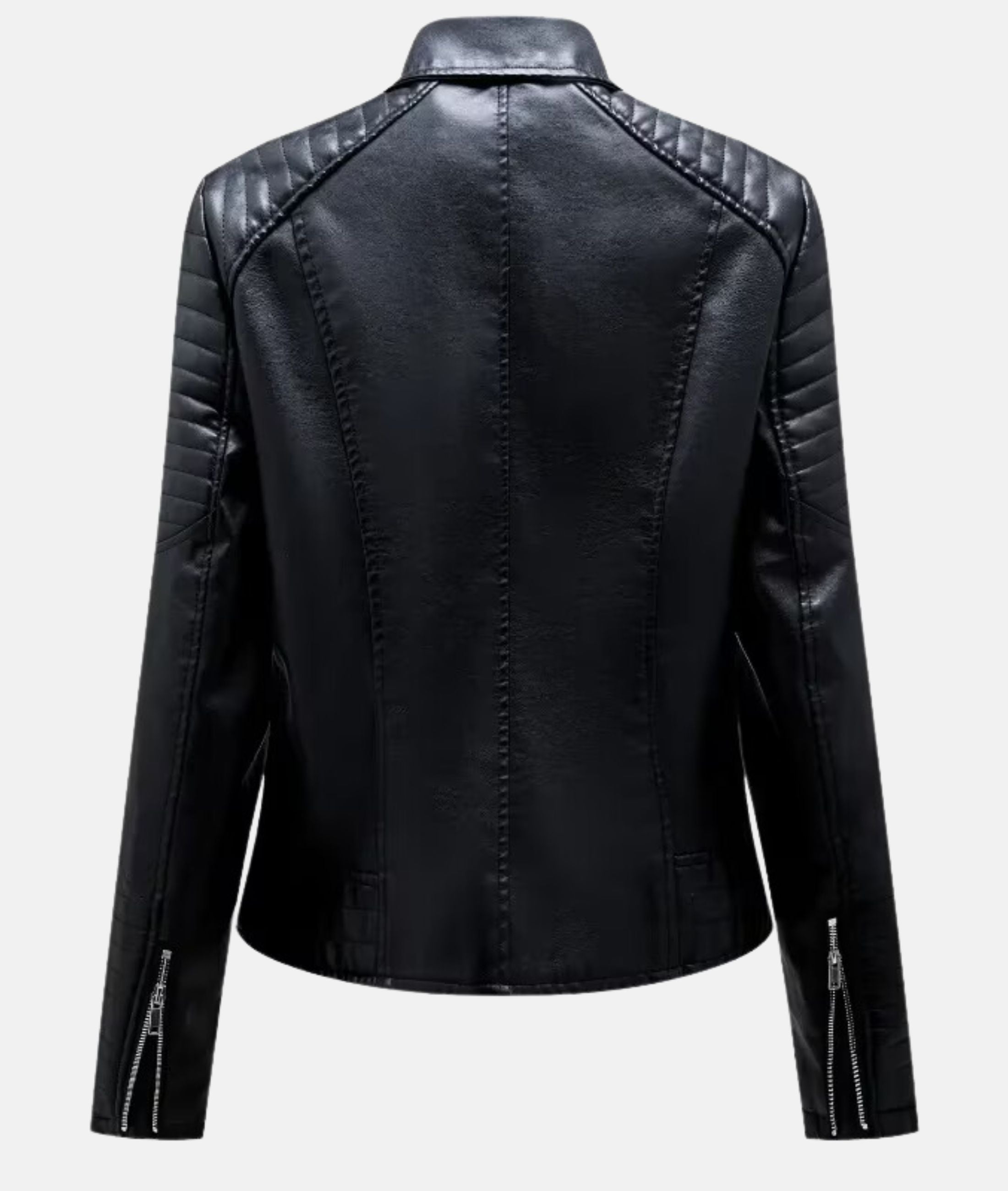 R&B | Damen Bikerjacke aus Kunstleder