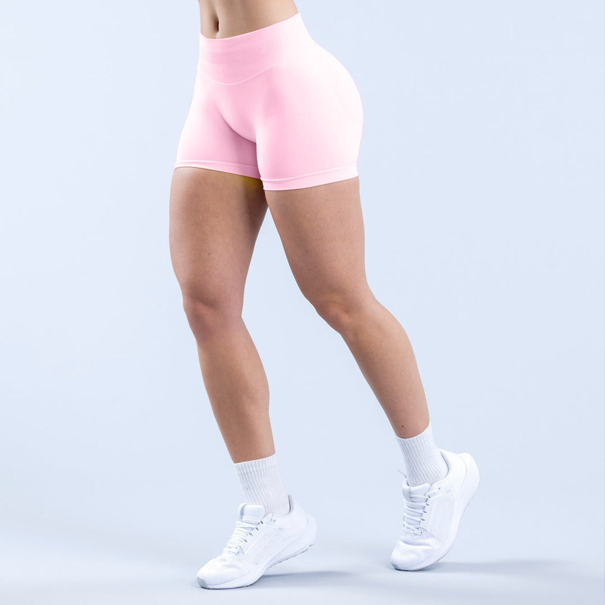 R&B | Yoga-Shorts mit hoher Taille