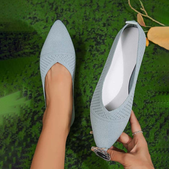Atmungsaktive Spitzzehen-Schuhe R&B