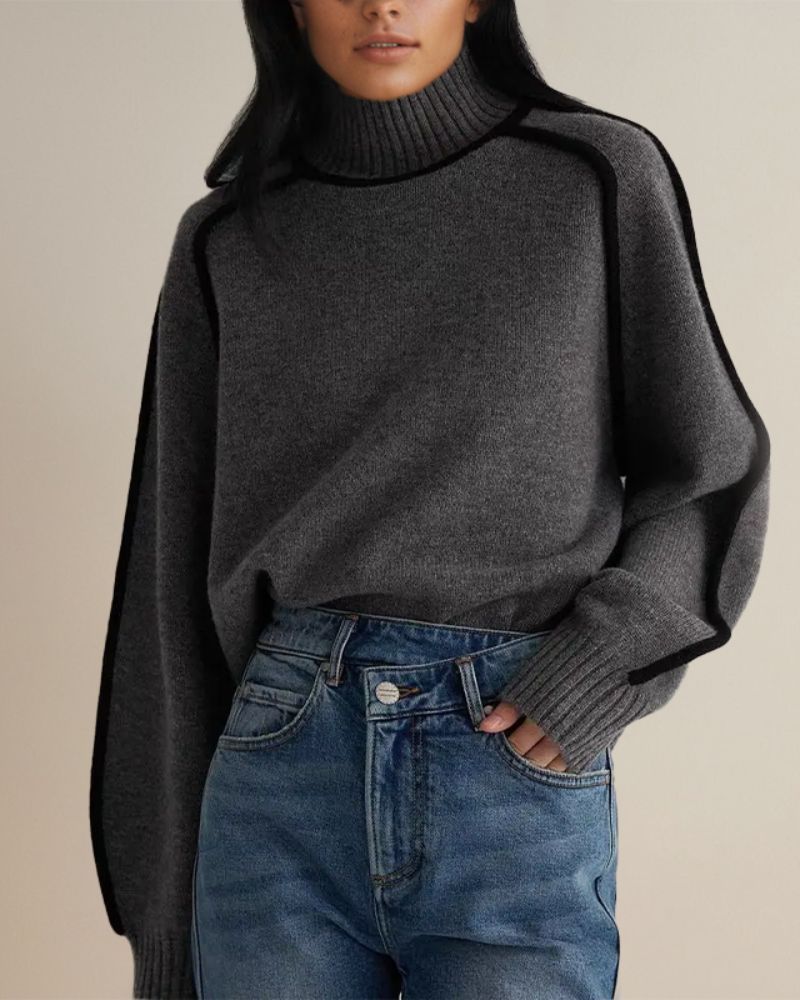 R&B | Stehkragensweater