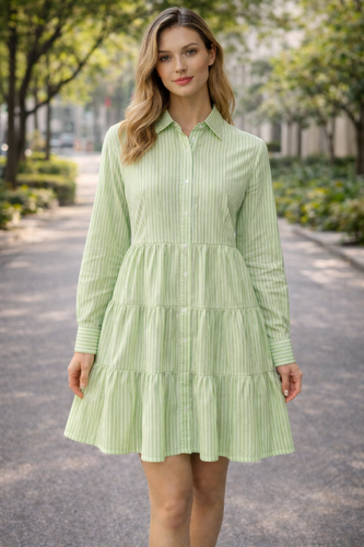Breezy Chic Sommer Damen kleid