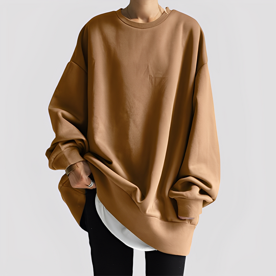 R&B | Damen-Oversize-Pullover Im Modernen Stil