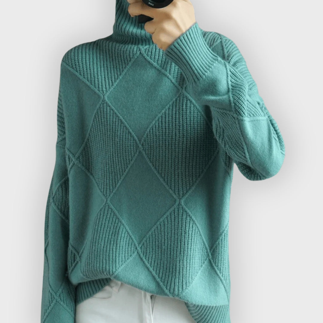 R&B | Weicher Rollkragenpullover