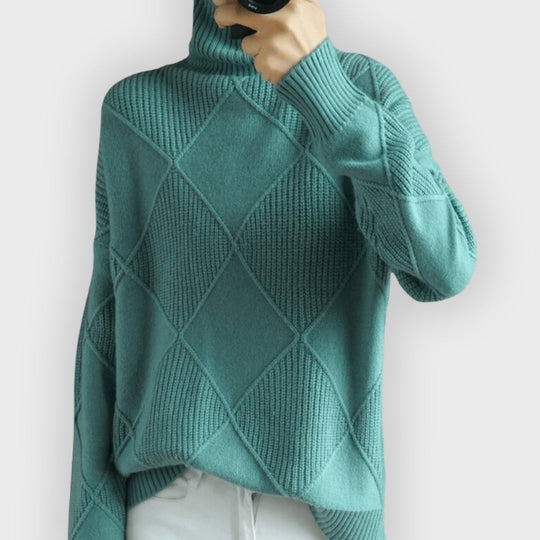 R&B | Weicher Rollkragenpullover