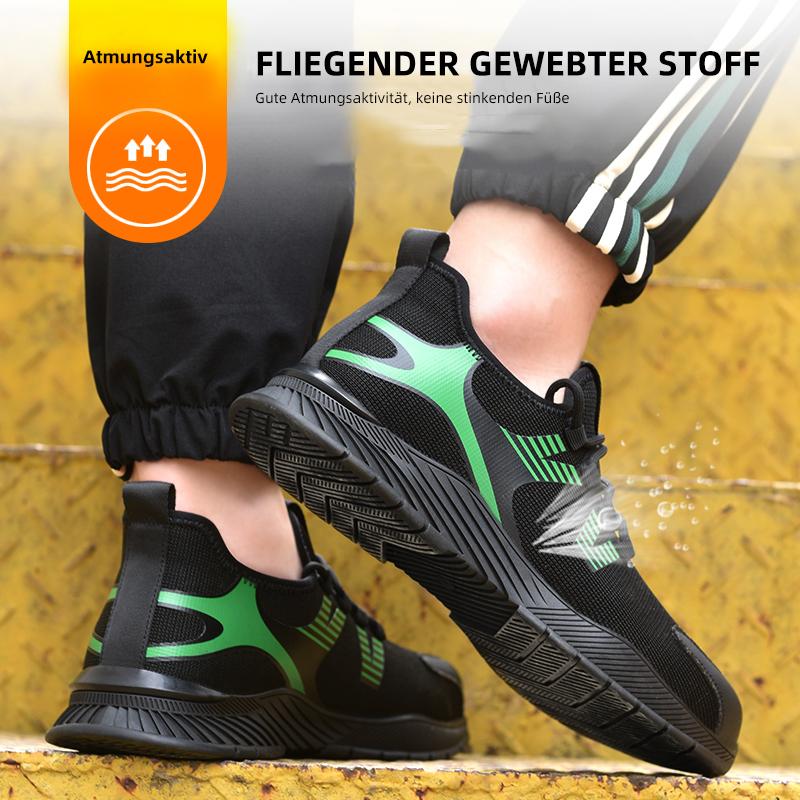 Atmungsaktiv SRA Nicht-slip EVA Vier Atmungsaktiv männer sicherheit Schuhe R&B