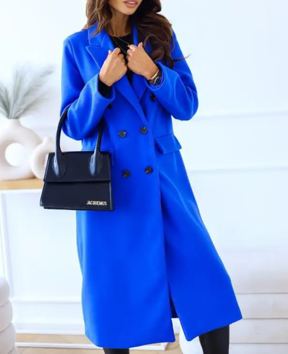 R&B | Lange Elegante Taillierte Trenchcoat Für Damen | Perfekt Für Herbst Und Winter